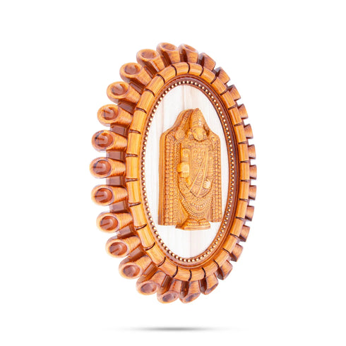 Giri Balaji Photo Frame | Plastic Picture Frame| Wooden Polish Wall Frame For Home Decor